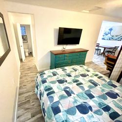 Wood Dresser Turquoise 