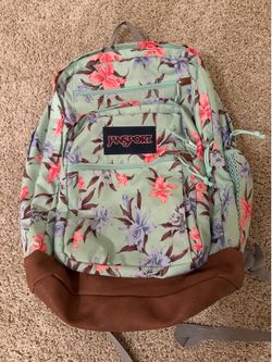 Floral jansport backpack