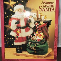 Kirkland Vintage 11" SANTA CLAUS with fireplace