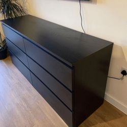 IKEA Malm 6 Drawer Dresser