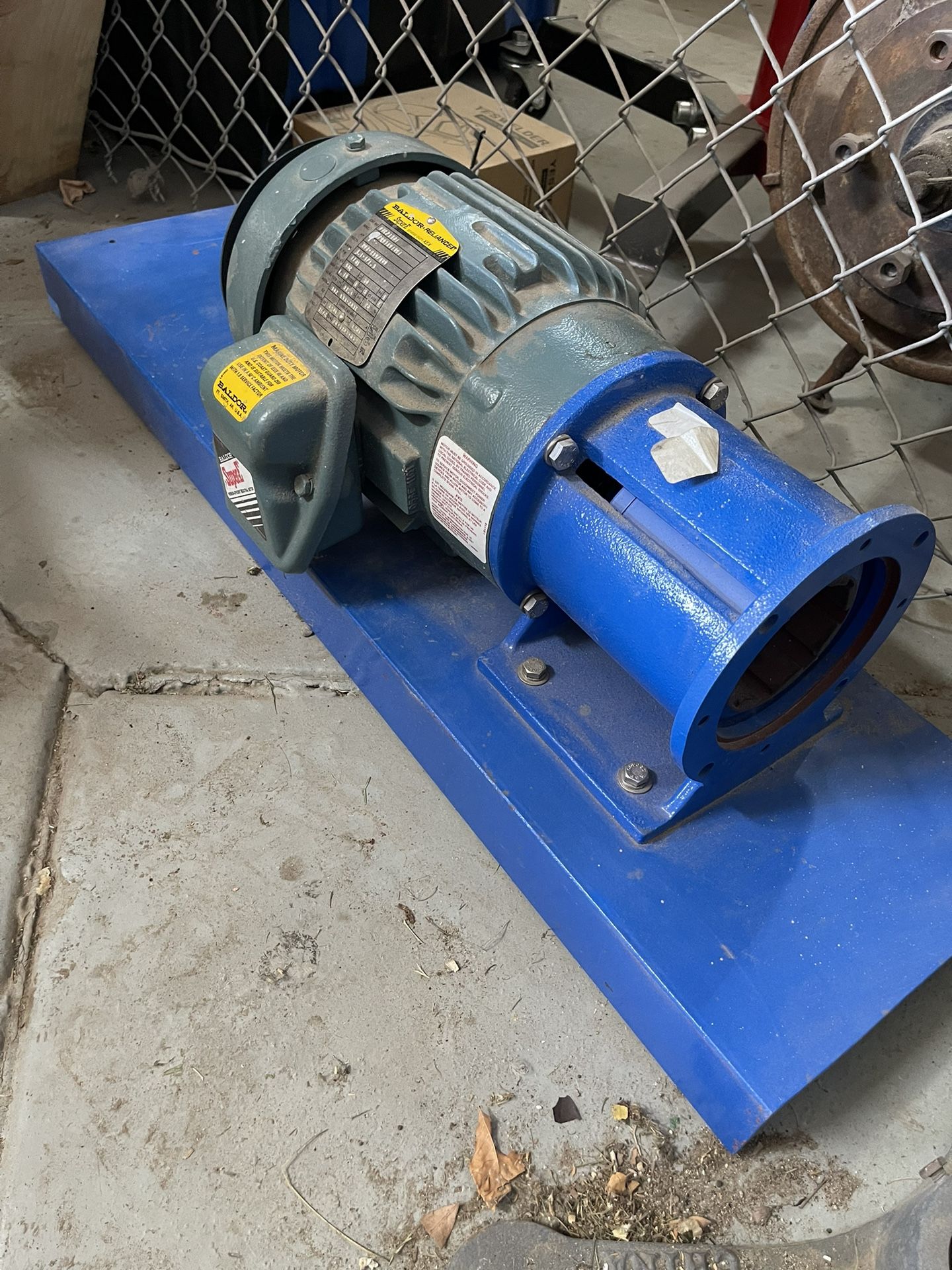 1HP Marine Duty Motor Baldor Super E