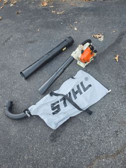 Stihl bg-65 sh! Hand held leaf blower vac!