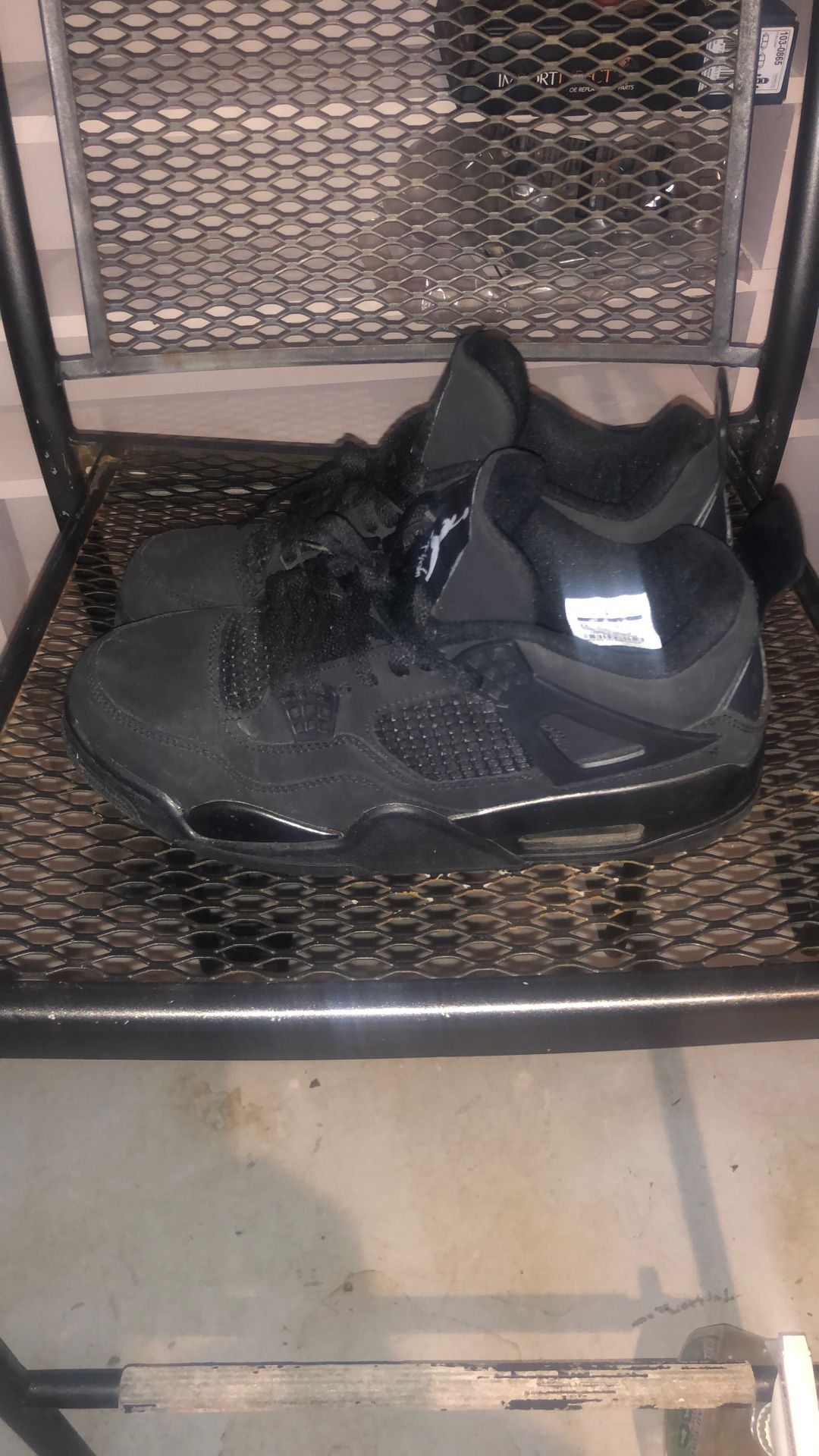 Jordan 4 Black Cat Size 9.5