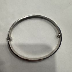 14KWG Love Bangle Bracelet 