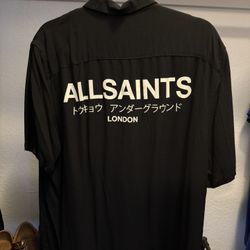 All Saints Button Shirt 