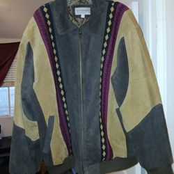 Vintage Brand/ Mens Suade Jacket