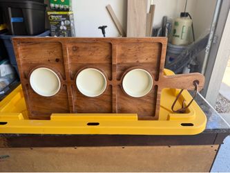 Wood dip holder
