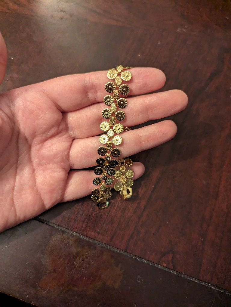 Gold Tone Bracelet