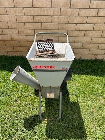 8hp Craftsman Chipper Shredder