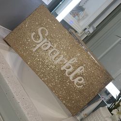 Gold Sparkle Canvas