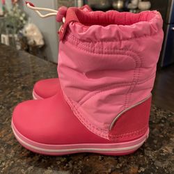CROCS BOOTS FOR KIDS CROCS WINTER PUFF BOOTS PINK