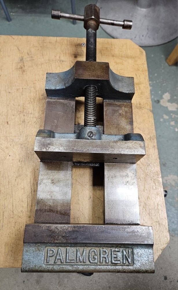 PALMGREN SUPER HEAVY DUTY VISE, 6 INCH JAWS