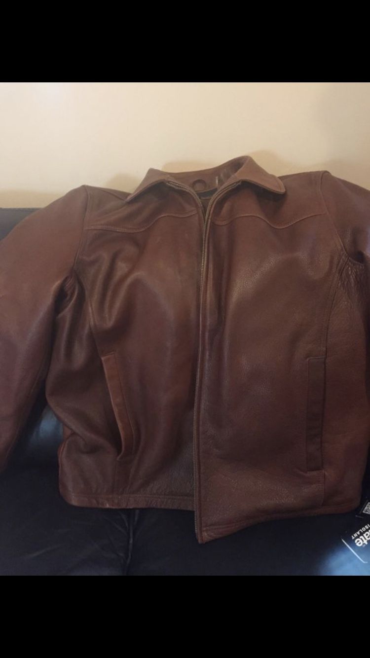 LEATHER JACKET (2X)