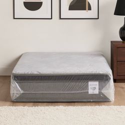 Full Size Mattress Pillow Top 14” Inches  Excellent Comfort Also Available: Twin, Queen And King New From Factory With Its Plastic Same Day Delivery