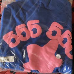 Blue Pink Spider Hoodie