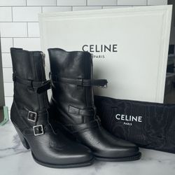 Brand New Celine Calfskin Boots
