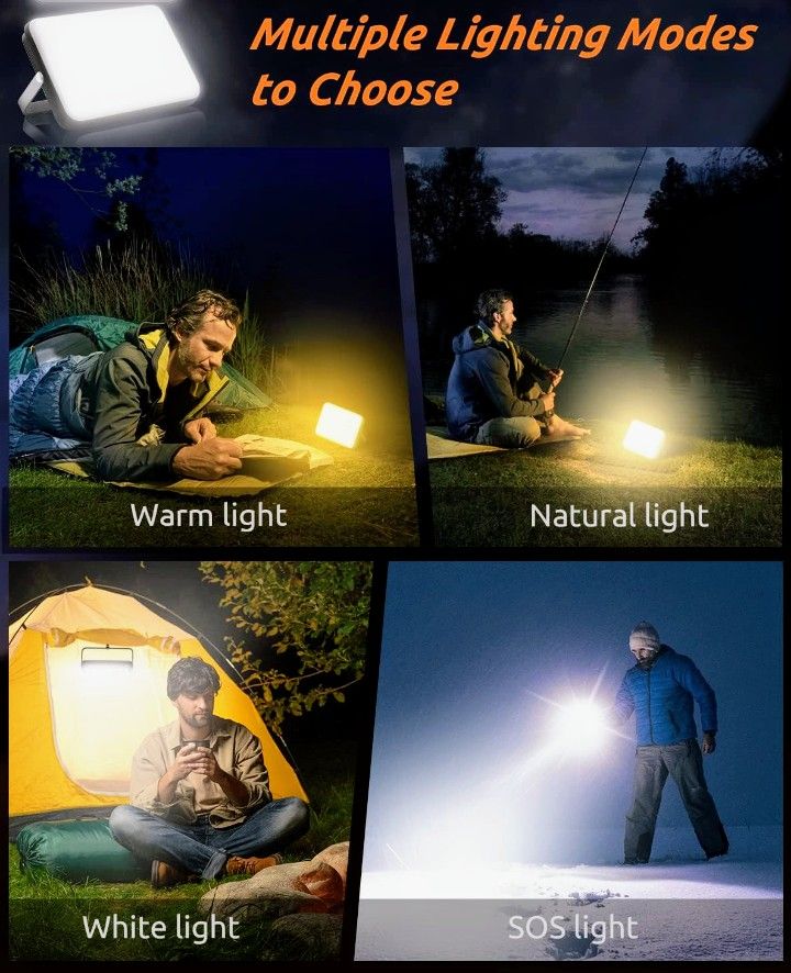 Lantern Rechargeable ➕ 20000mAh Portable Power Bank
