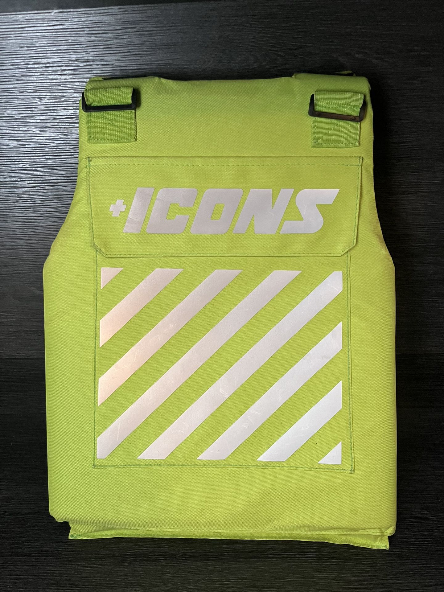 Icons Vest Pullover - Lime Green Streetwear - SPEED SHIP for Sale in ...