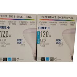 2 Pack Cree Led 120W Bulb
