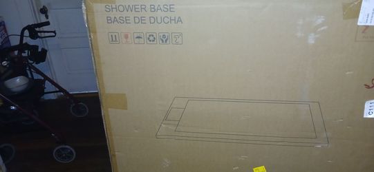 Shower base brand new sealed