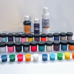 acrylic paints all colors!! like new little used $5