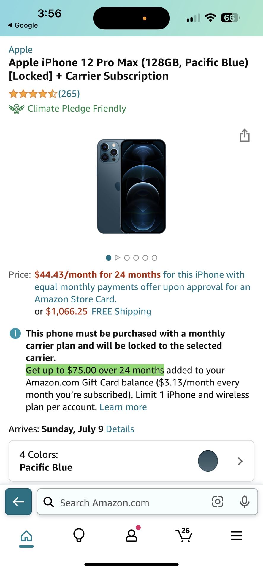 🔥🔥IPhone 12 Pro Max Unlocked To All Carrier Mine Is Unlocked