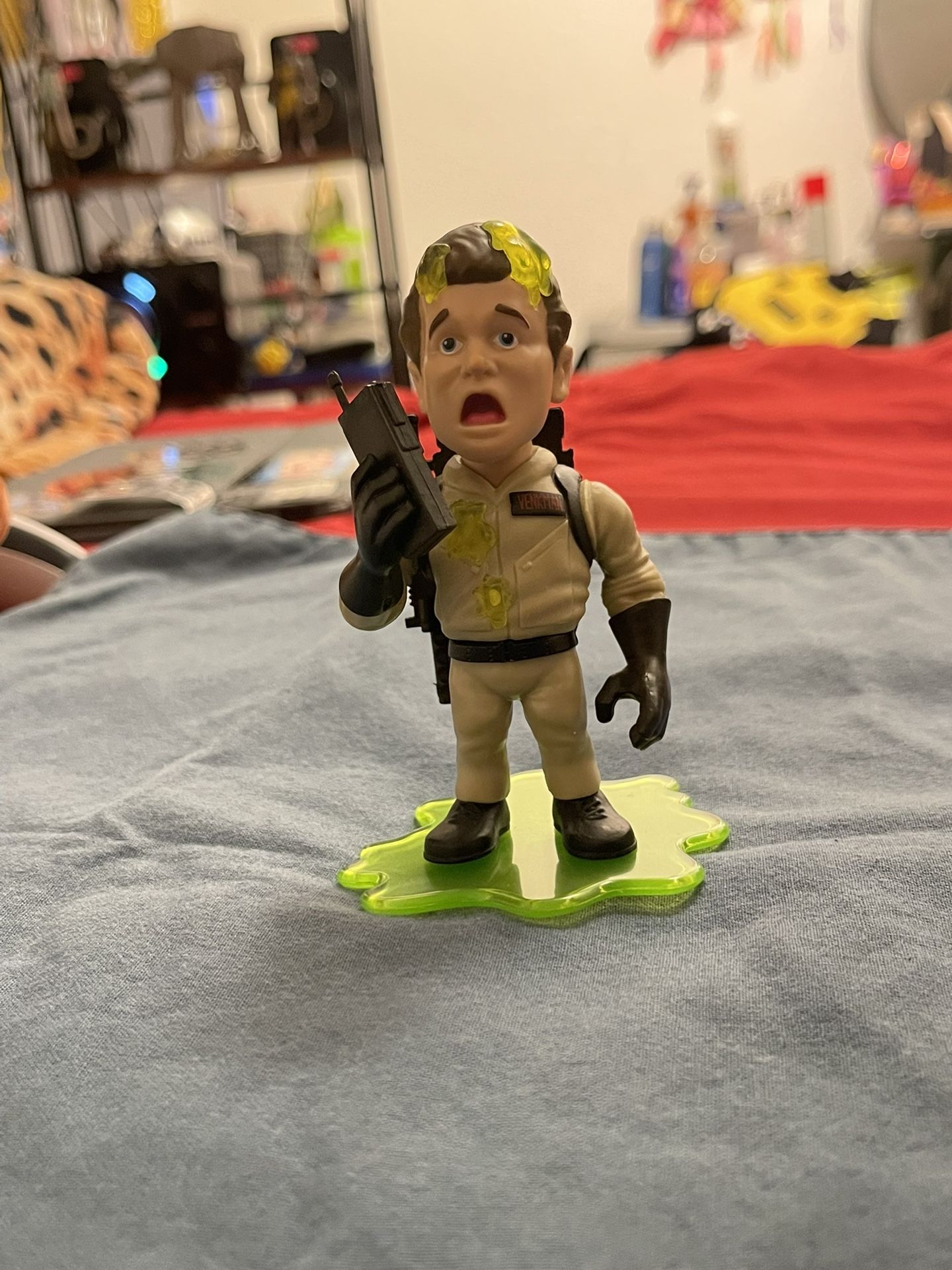 Loot Crate Ghostbusters Peter Venkman Slimed Figure 35th Anniversary
