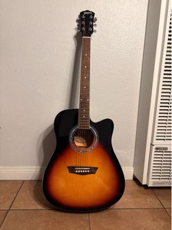Acoustic Electric Guitar Washburn