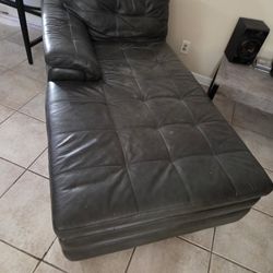 Leather Sofa 