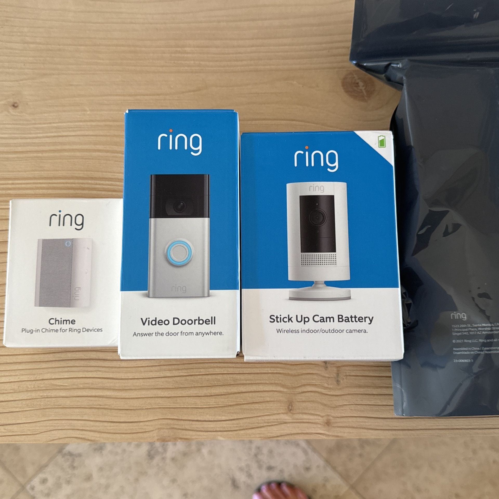 Ring Doorbell New In Box