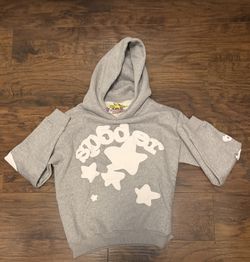 Sp5der Beluga Hoodie Heather Grey, Size M 1:1 Negotiable