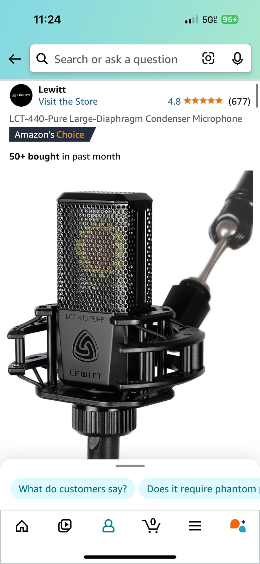 LCt 440 Mic + Mic Stand