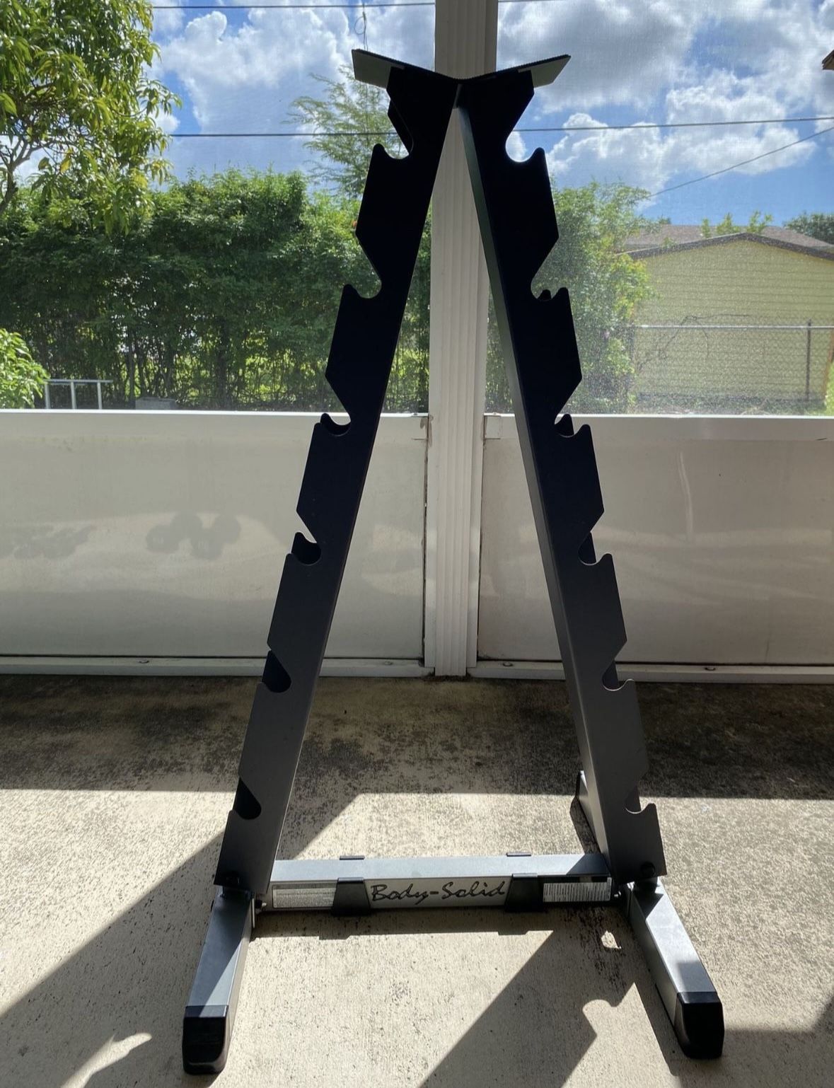 Body Solid Dumbbell Rack