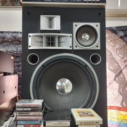Vintage 1980s Pioneer CS603 Standing Floor Speakers