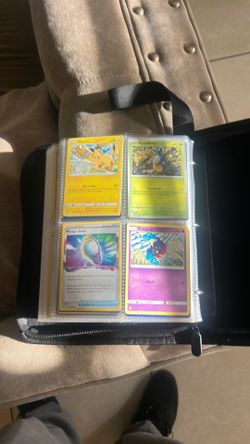 Pokemon cards with binder