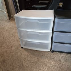 Sterilite 3 drawer storage