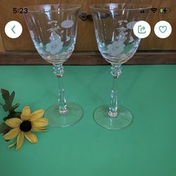 Wine Glasses Water Goblets