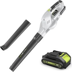New Cordless Electric Leaf Blower Leafblower 20V with Battery and Charger 145MPH