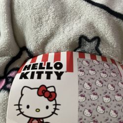 Hello Kitty Throw  Blanket Brand New $35