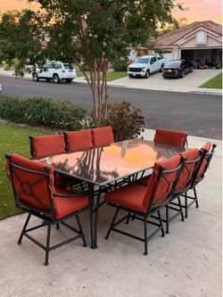 Luxury outdoor patio set