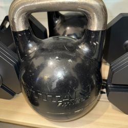 Adjustable Kettlebell Pair Titan Fitness