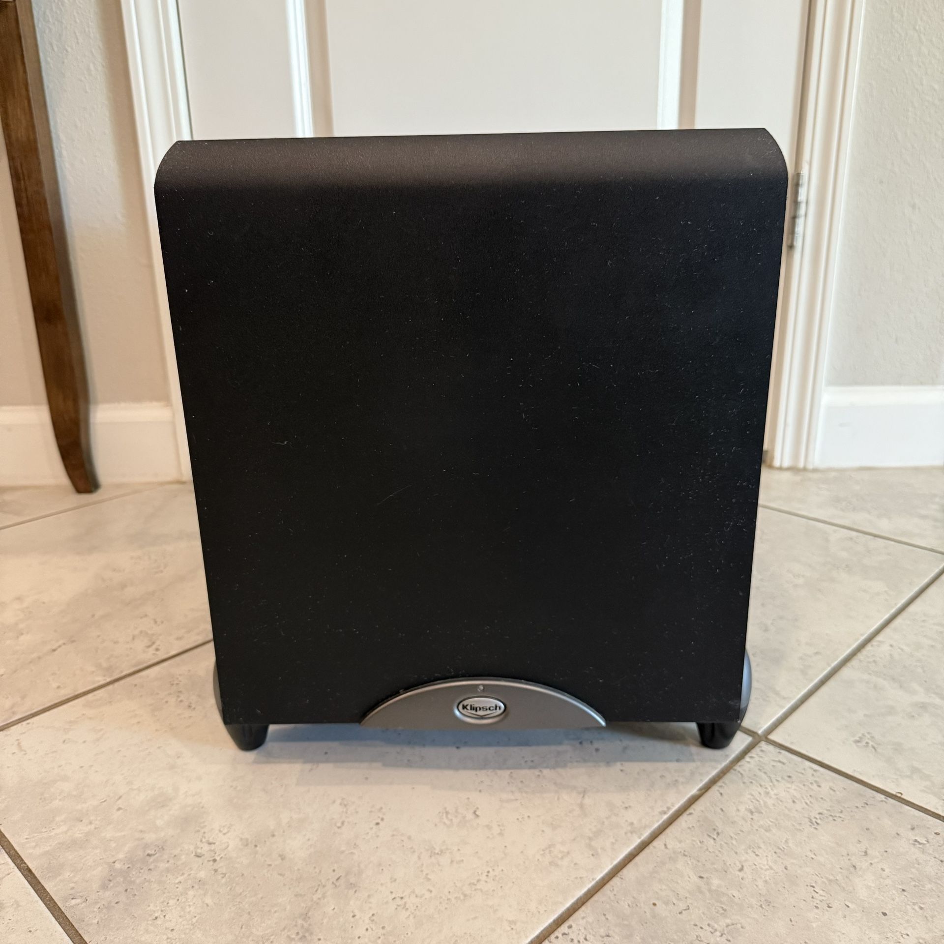 Klipsch Synergy SUB-10 Powered Subwoofer 120V Black Home Theater Audio Speaker