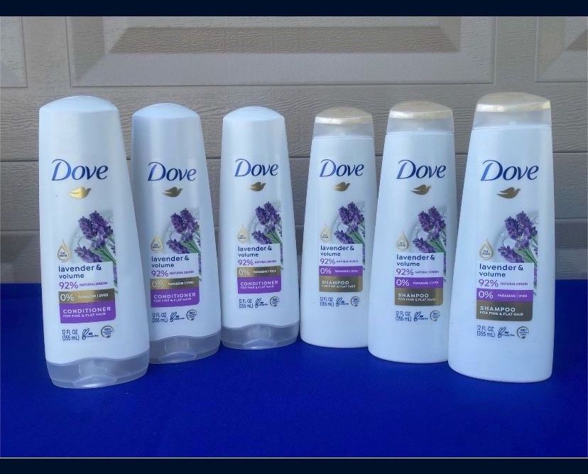 Dove Shampoo & Conditioners 