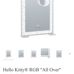 Hello kitty mirror vanity