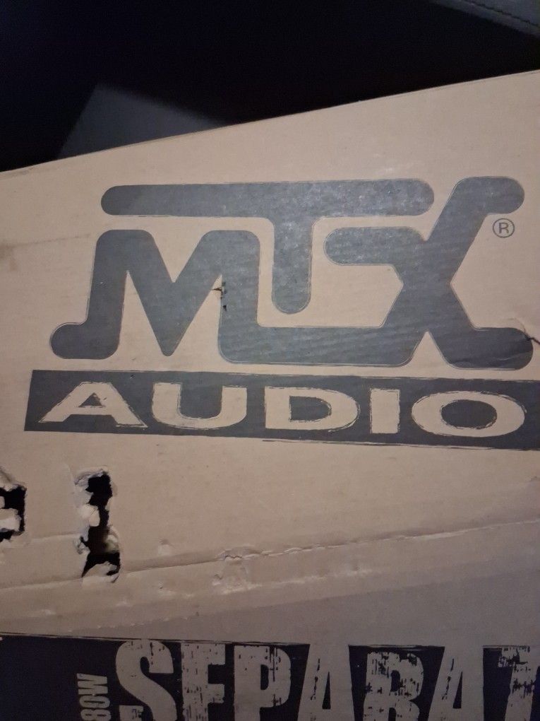 Brand New MTX Tweeters And Crossover