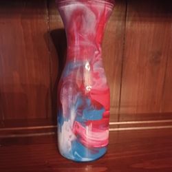 1952 Glass Carafe, Abstract Blown .