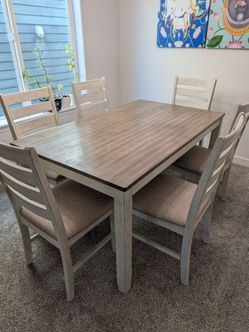 Dining room set by Ashley furniture