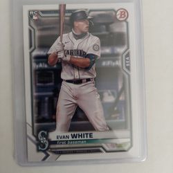 Evan White Rookie 15  Baseball Card Collection!!