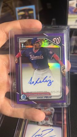 Angel Feliz on card auto /250