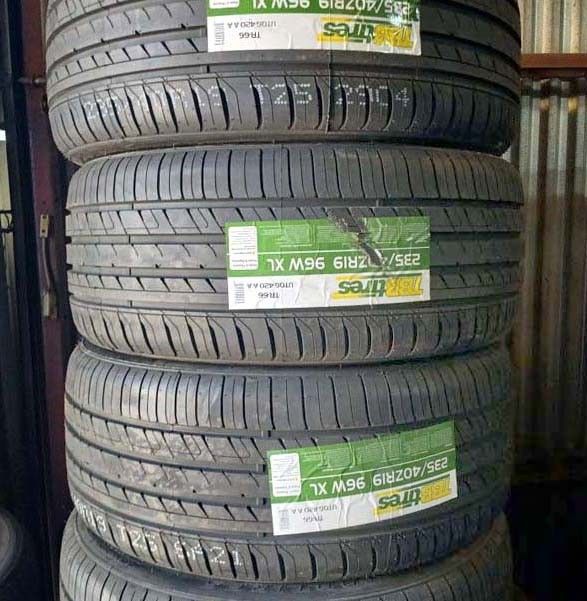 4 New Tires 235/40/19 TBB Tires